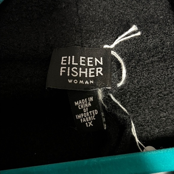 Eileen Fisher Women’s Black Wool Blend Cardigan Jacket. Size: 1 Xtra Large - Picture 2 of 3